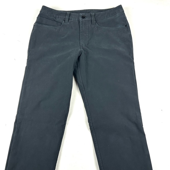 Lululemon ABC Pant Slim Utilitech Abrasion Resistant M5ABOS Black Size 30 X 33 - Picture 2 of 7